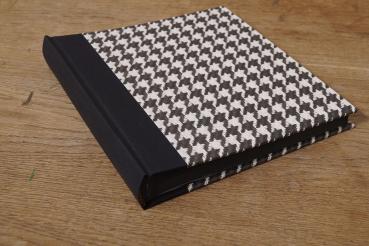 Black and white houndstooth album